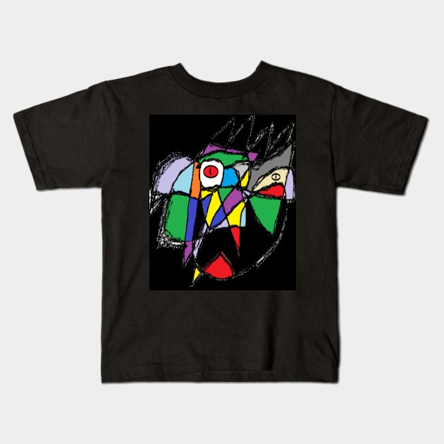 Free art Kids T-Shirt by Ivana888